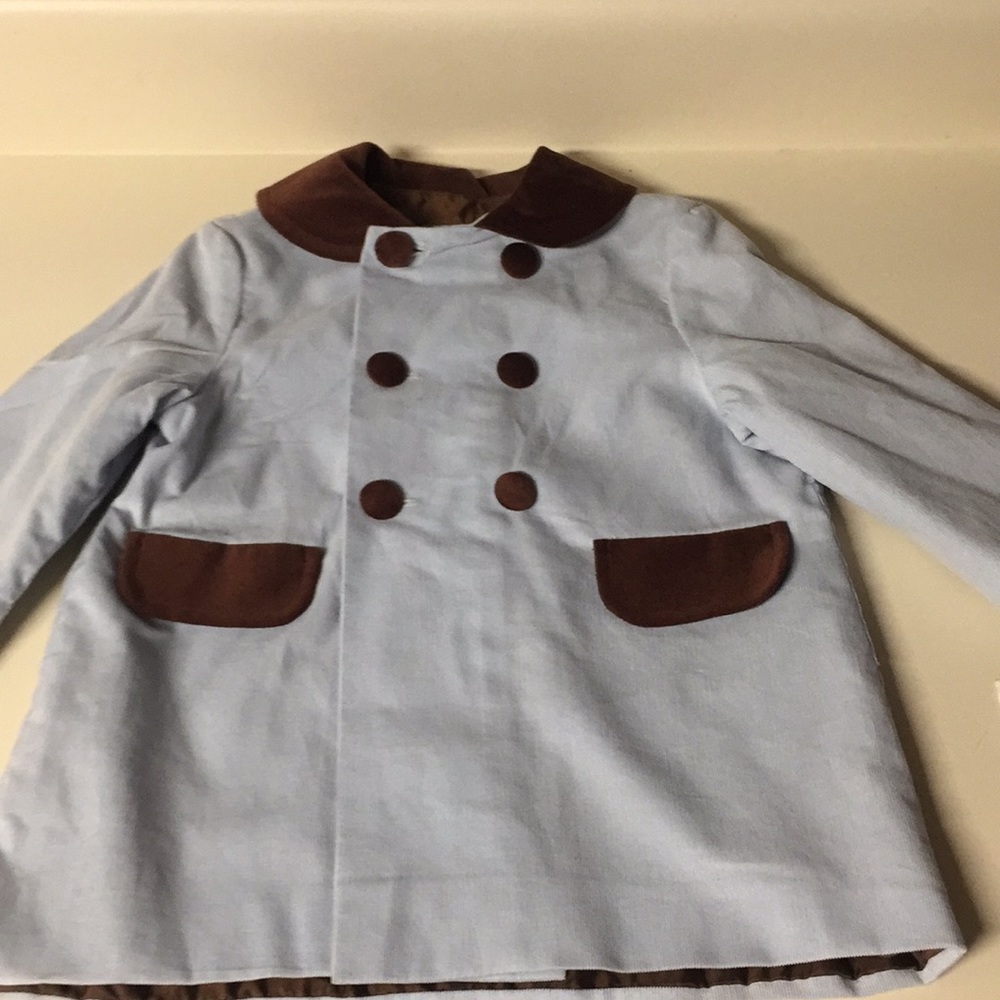 Gordon company light blue corduroy jacket girls 2t